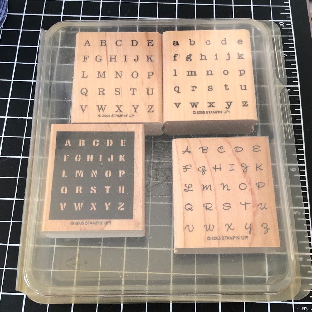 Stampin' Up! ALPHABITS